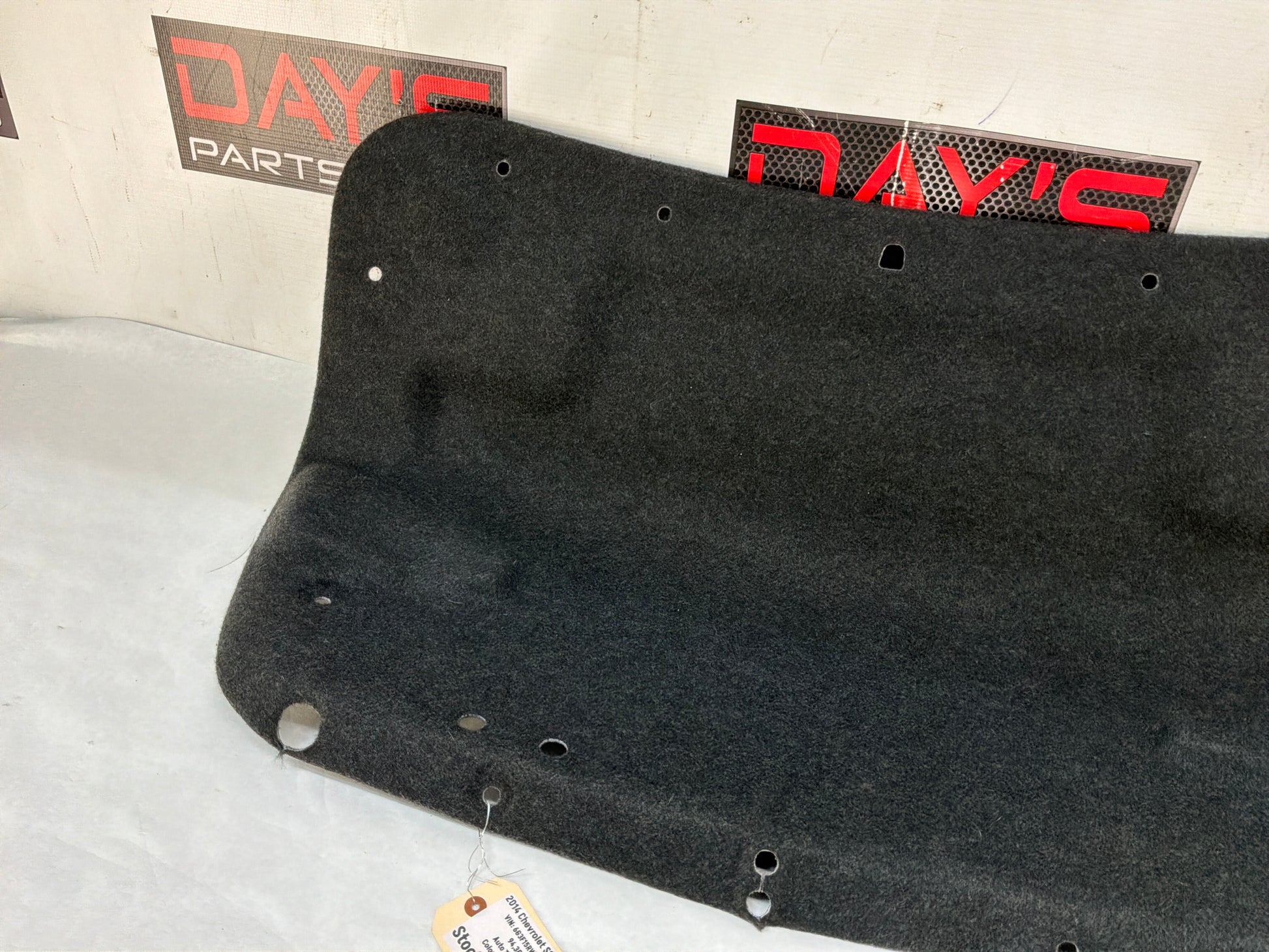 Trunk deck lid liner - Day's Parts Yard