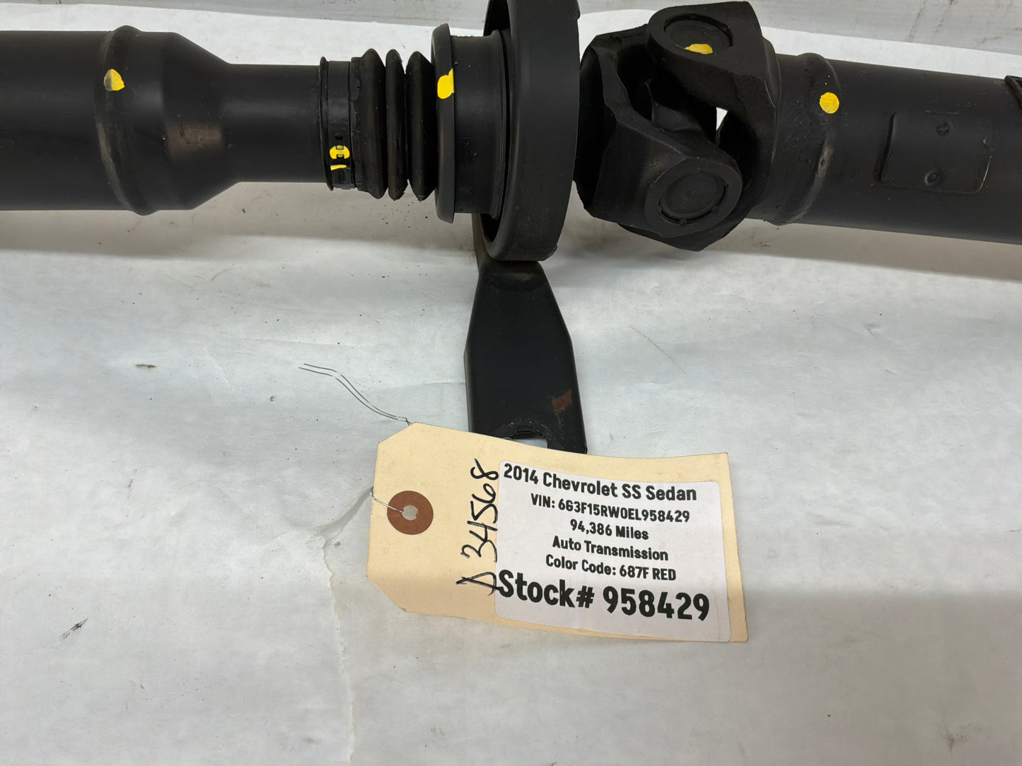 Driveshaft - Day's Parts Yard