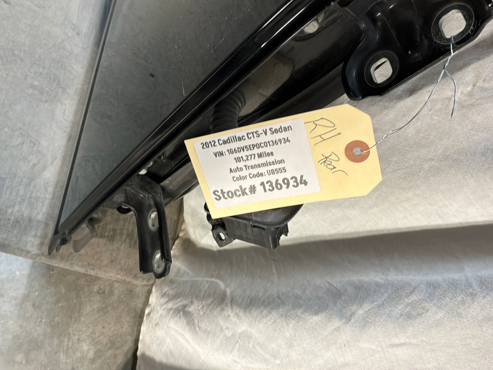 Rear rh door - Day's Parts Yard