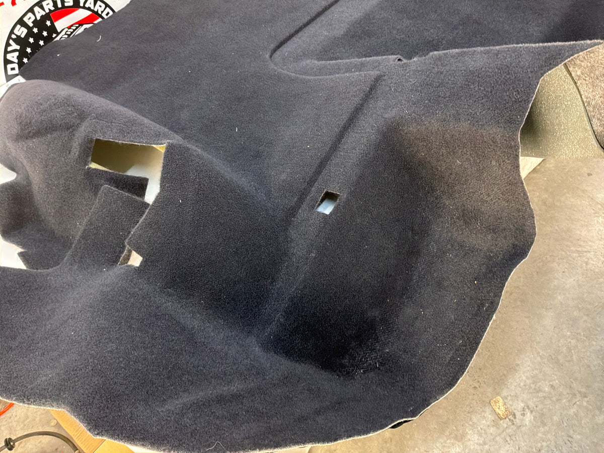 2002 Chevy C5 Corvette Convertible Rear Trunk Carpet Panel OEM