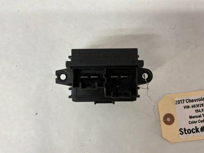 2017 Chevy SS Sedan Heater Blower Motor Resistor OEM