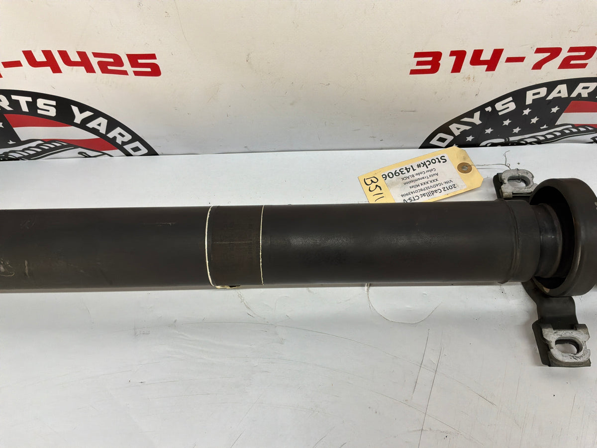 2012 Cadillac CTS-V Drive Propeller Shaft Driveshaft OEM