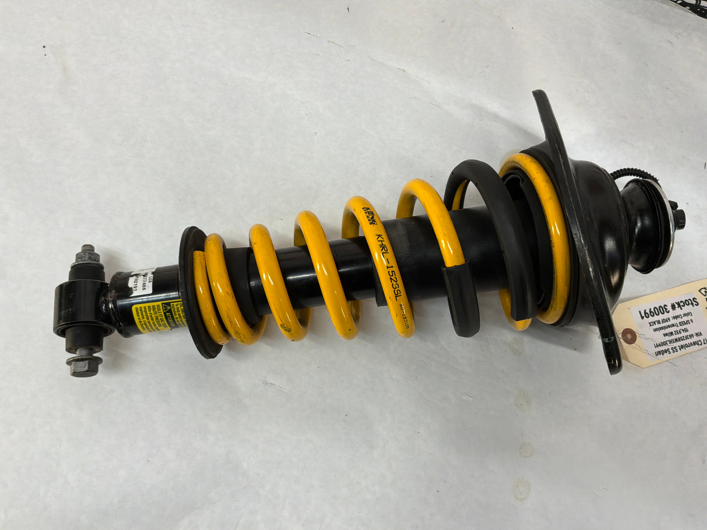 2017 Chevy SS Sedan Front & Rear Magnetic Ride Suspension Struts w/ King Coil Springs