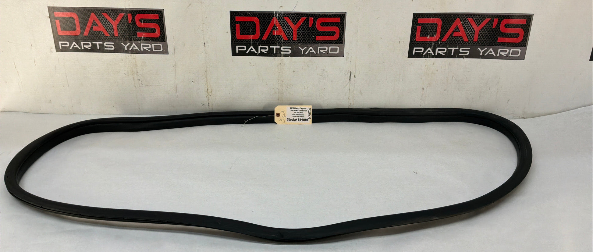 Lh rear door weather strip - Day's Parts Yard