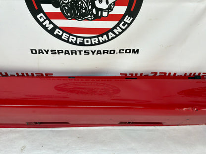 2014 Chevy SS Sedan RH Passenger Rocker Molding Side Skirt Panel Trim Red OEM