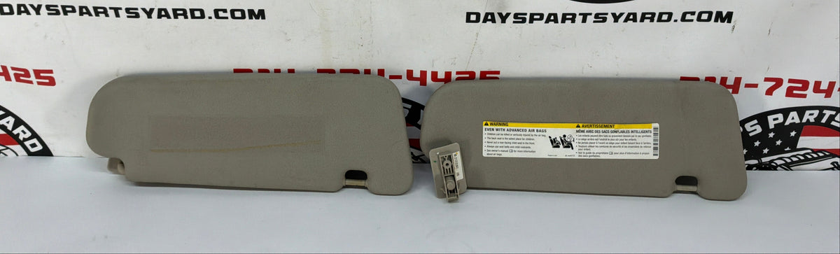 2011 Chevy Caprice PPV RH & LH Sunvisors Sun Visors OEM