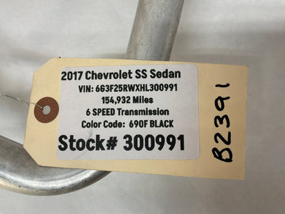 2017 Chevy SS Sedan AC A/C Air Conditioner Evaporator Line Hose Tube OEM