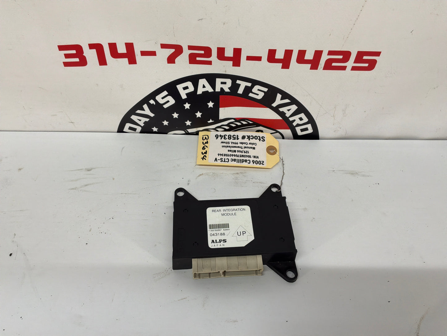 2006 Cadillac CTS-V SRX Rear Integration Body Control Module OEM