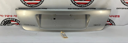 2006 Pontiac GTO Trunk Deck Lid Filler Insert Applique Panel Silver  OEM