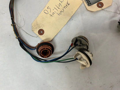 2005 Pontiac GTO RH & LH Taillight Tail Light Wire Wiring Harness Sockets OEM