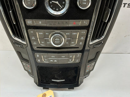 2009 Cadillac CTS-V Radio CD Navigation Climate Control Dash Panel Unit HVAC OEM