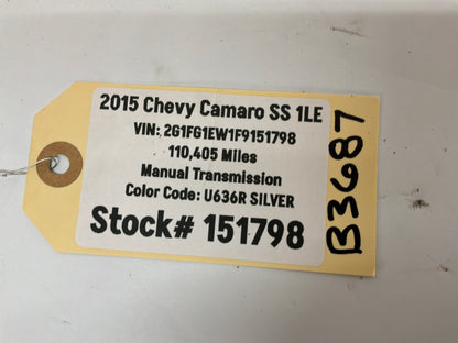 2015 Chevy Camaro SS 1LE Owners Manual Book Booklet OEM