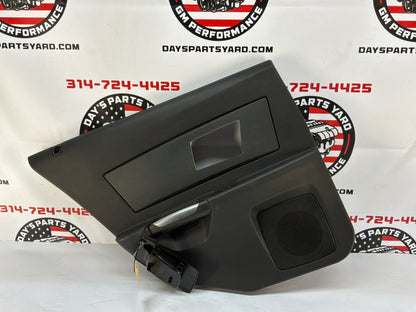 2006 Cadillac CTS-V LH Driver Rear Interior Door Panel OEM