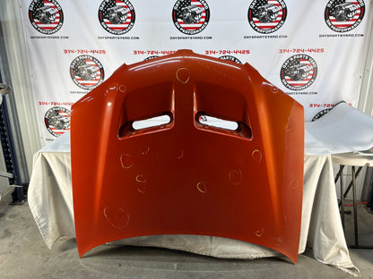 2008 Pontiac G8 Base Hood Assembly OEM Orange
