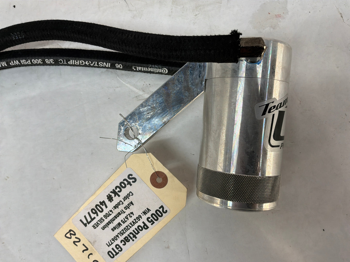 2005 Pontiac GTO Engine Motor Oil Catch Can After Market UPR
