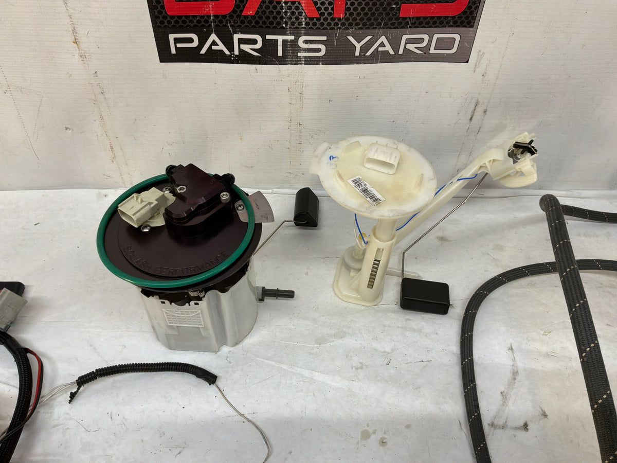 2013 Chevy Camaro ZL1 Squash Performance Twin Dual Tank Fuel Pumps DSX Flex Sending Unit