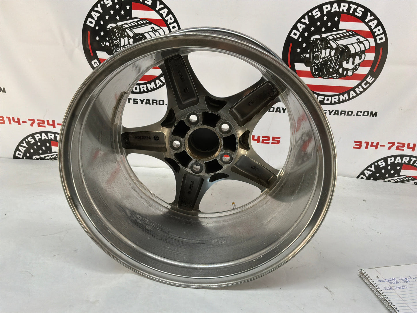 1999 Pontiac Firebird Trans Am Formula WS6 Polished Wheel 17x9