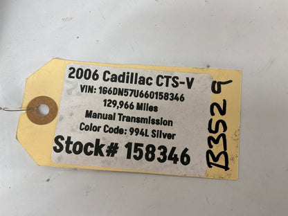 2006 Cadillac CTS-V LH Driver Taillight Tail Light Lamp Wire Wiring Harness