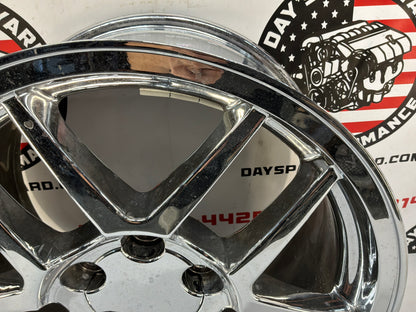 2002 Chevy C5 Corvette Z06 Replica Triple Chrome Rear Wheel Rim 18x9.5