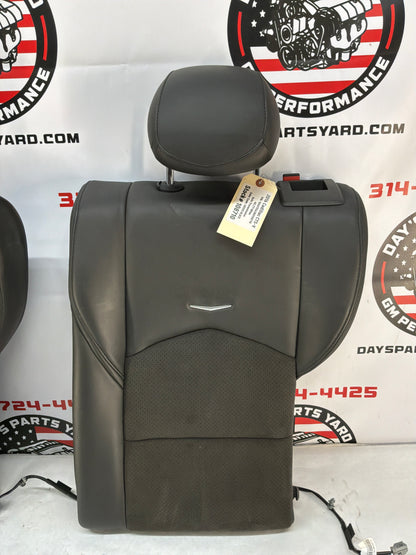 2016 Cadillac CTS-V Seats Recaro Leather Suede Seats Front & Rear OEM