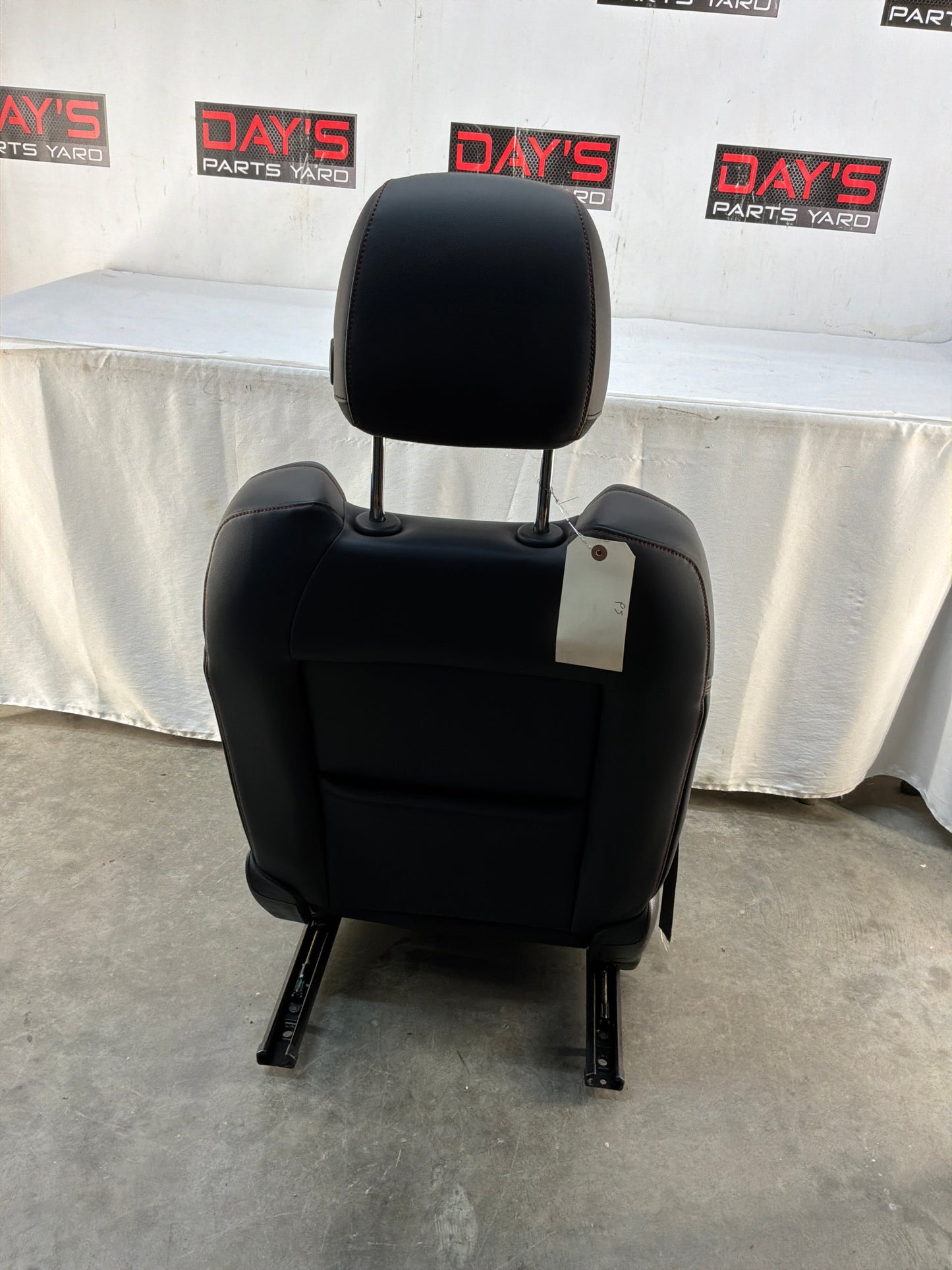 2017 Chevy SS Sedan RH Passenger Front Seat Black Leather Alcantara Suede OEM