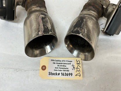 2016 Cadillac ATS-V Coupe Electric Exhaust Actuator Valves Set OEM