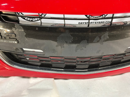 2014 Chevy SS Sedan Complete Front Bumper Fascia Cover Red OEM