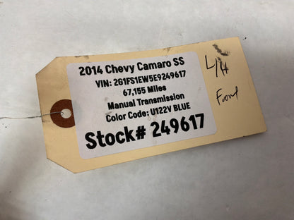 2014 Chevy Camaro SS LH Driver Front Suspension Lower Control Arm OEM