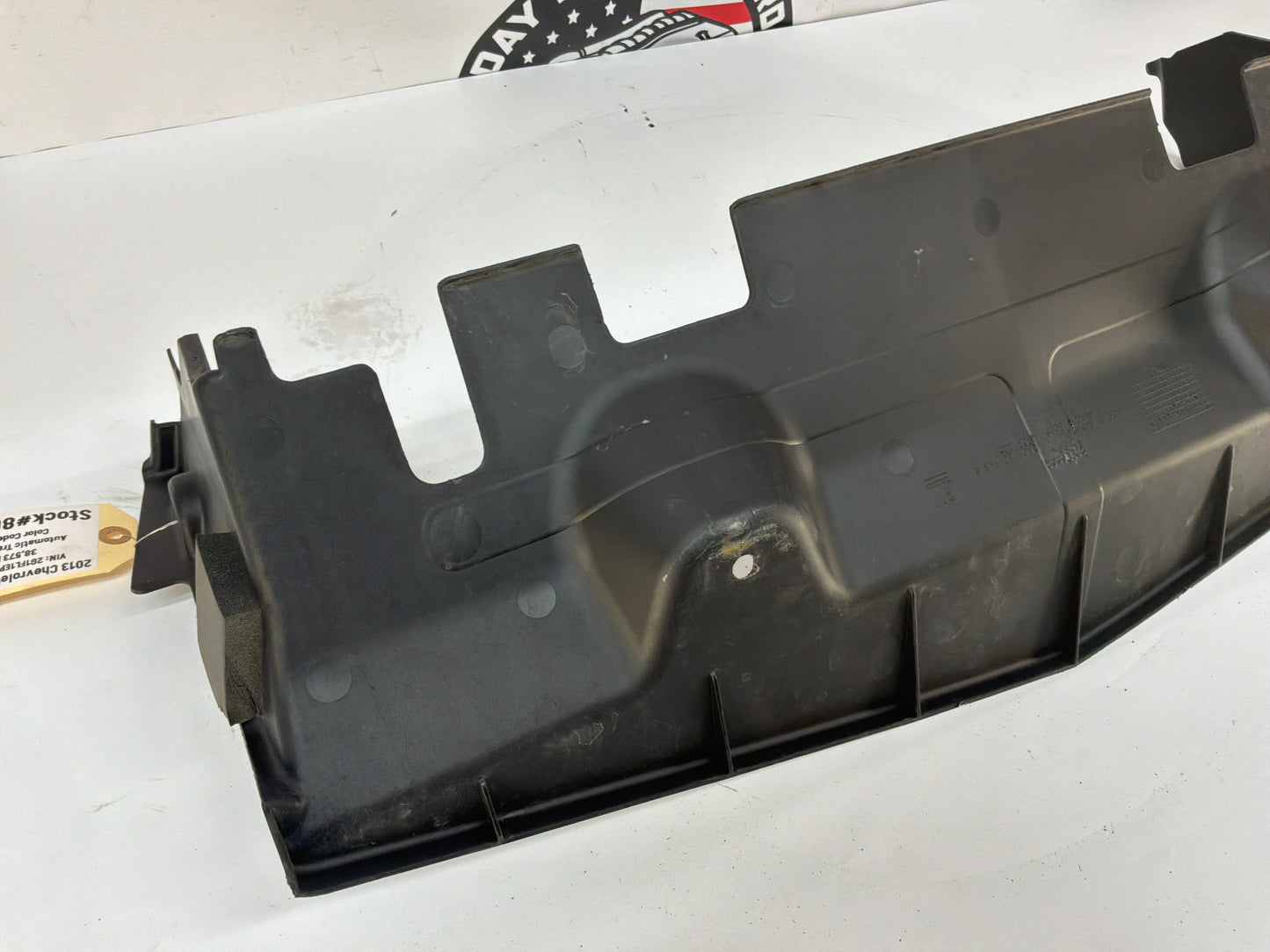 2013 Chevy Camaro ZL1 Lower Radiator Air Inlet Duct Splash Sheild OEM