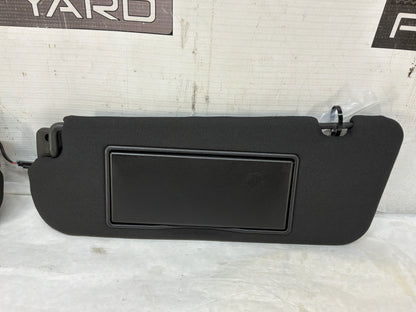 2004 Pontiac GTO RH & LH Sun Visors Sunvisors w/ Clips OEM