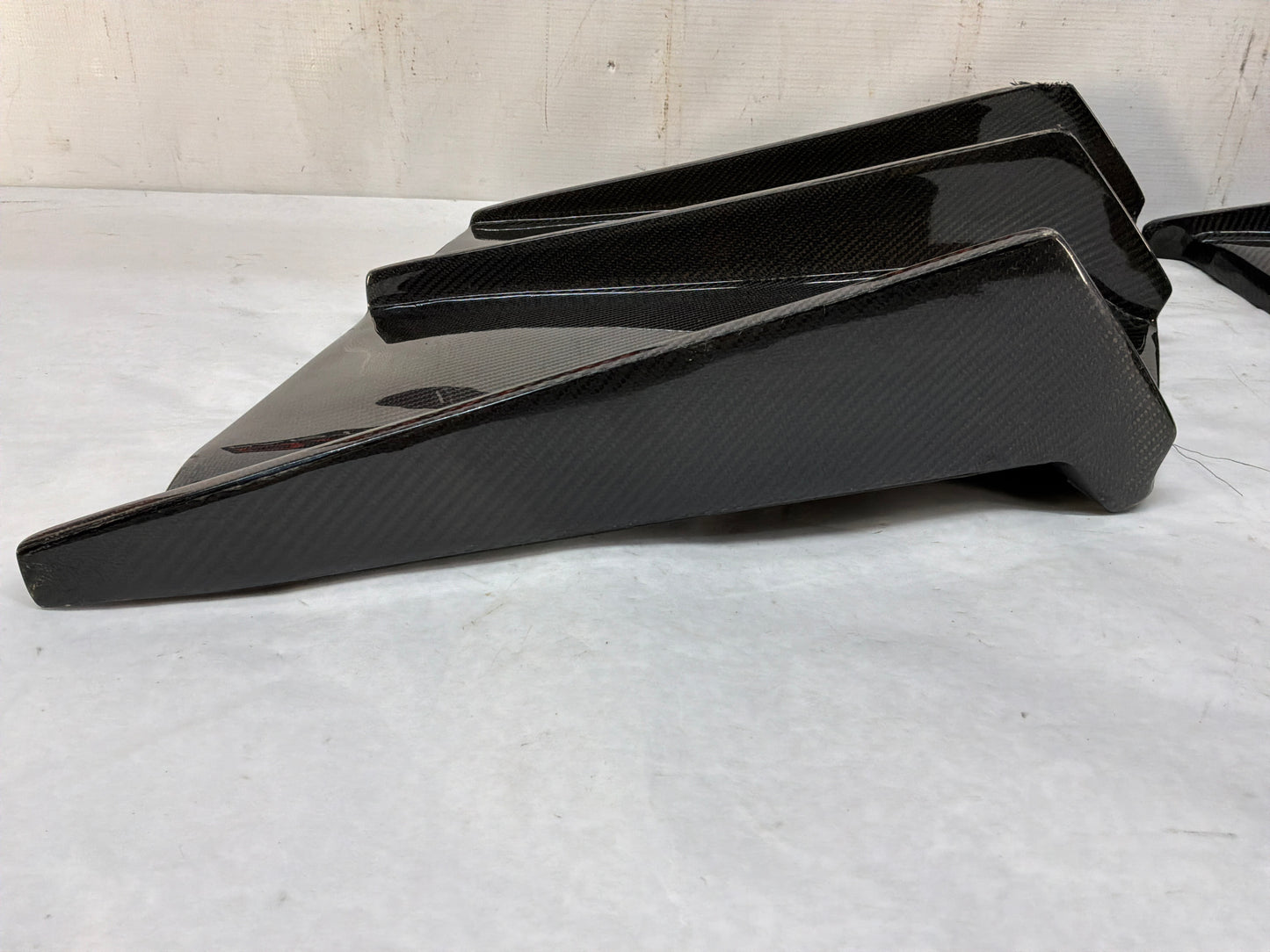 2011 Cadillac CTS-V Coupe Rear Bumper Carbon Fiber Valance Diffuser Aftermarket