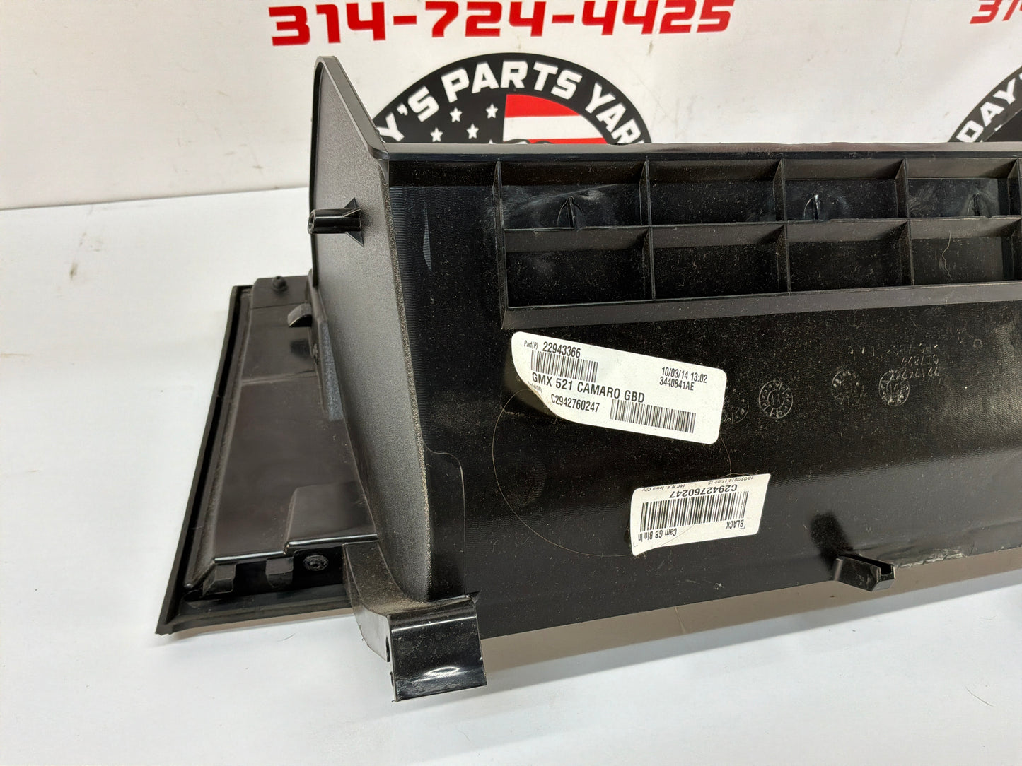 2015 Chevy Camaro SS 1LE Glove Box Compartment OEM