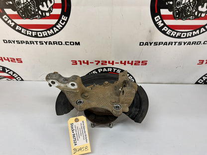2014 Chevy SS Sedan LH Driver Front Spindle Hub Knuckle Wheel Bearing Assembly OEM