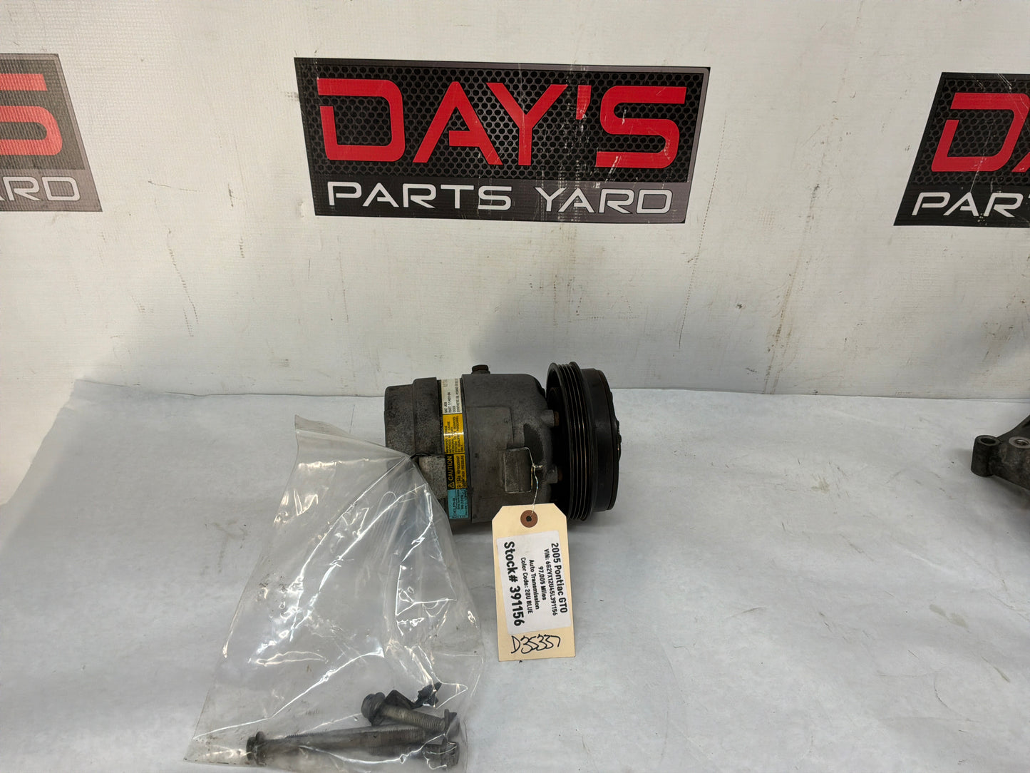 Ac compressor - Day's Parts Yard