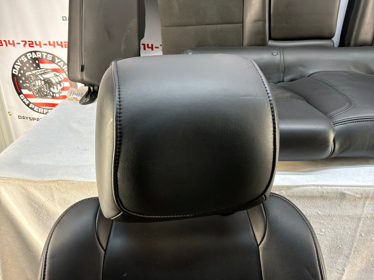 2016 Cadillac CTS-V Seats Recaro Leather Suede Seats Front & Rear OEM