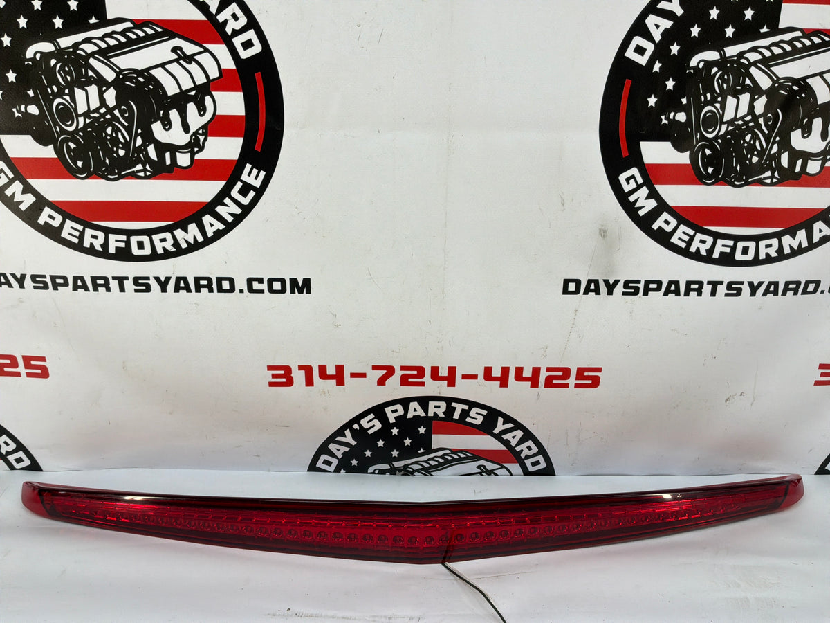 2009 Cadillac CTS-V Trunk Deck Lid 3rd Third High Mount Brake Tail Light Lamp OEM