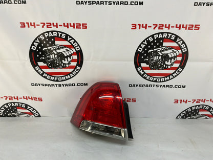 2011 Chevy Caprice PPV LH Driver Taillight Tail Light Lamp OEM