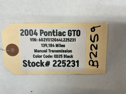 2004 Pontiac GTO Steering Wheel Radio Control Buttons Switches OEM