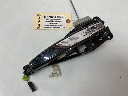 2017 Chevy SS Sedan LH Driver Rear Exterior Door Handle OEM