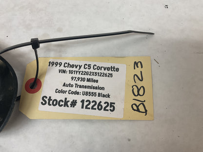1999 Chevy C5 Corvette LH Driver Inner Interior Door Handle Trim Bezel Frame OEM