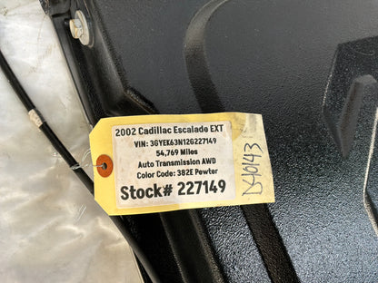 2002 Cadillac Escalade EXT Tailgate Tail Gate OEM