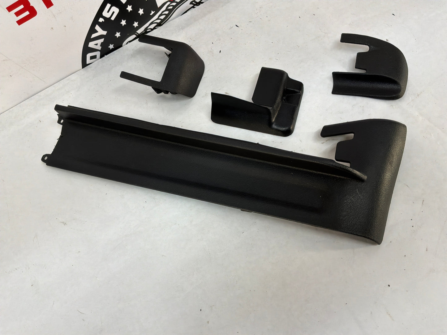 2005 Pontiac GTO RH Passenger Seat Rail Frame Track Trim Cover Set OEM
