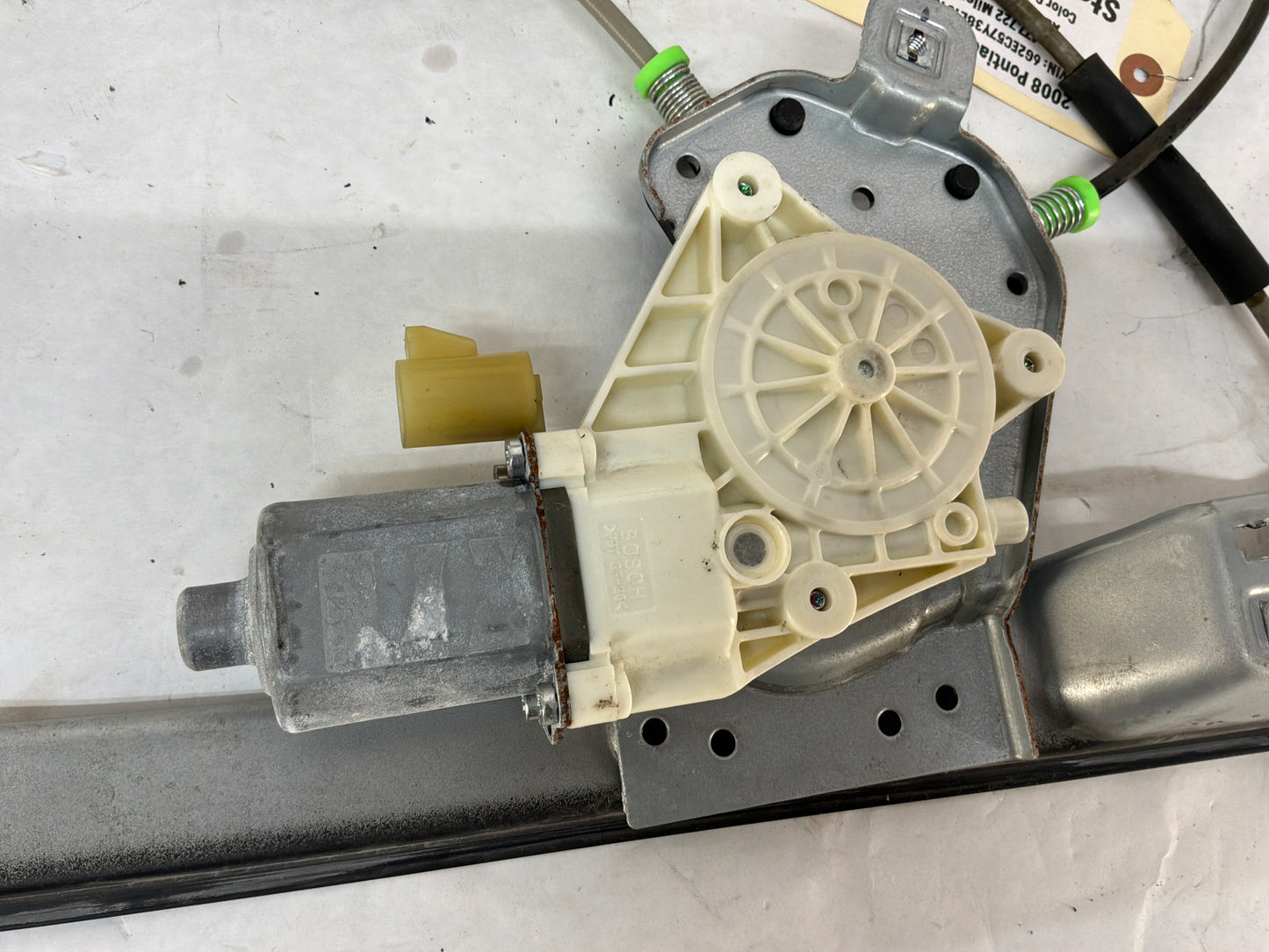 2008 Pontiac G8 GT LH Driver Front Door Window Regulator Motor OEM