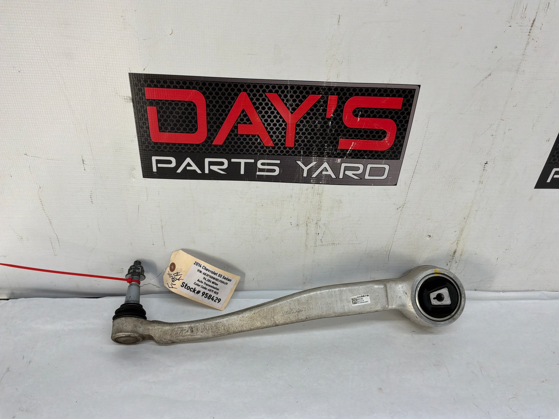 Rh front control arm - Day's Parts Yard