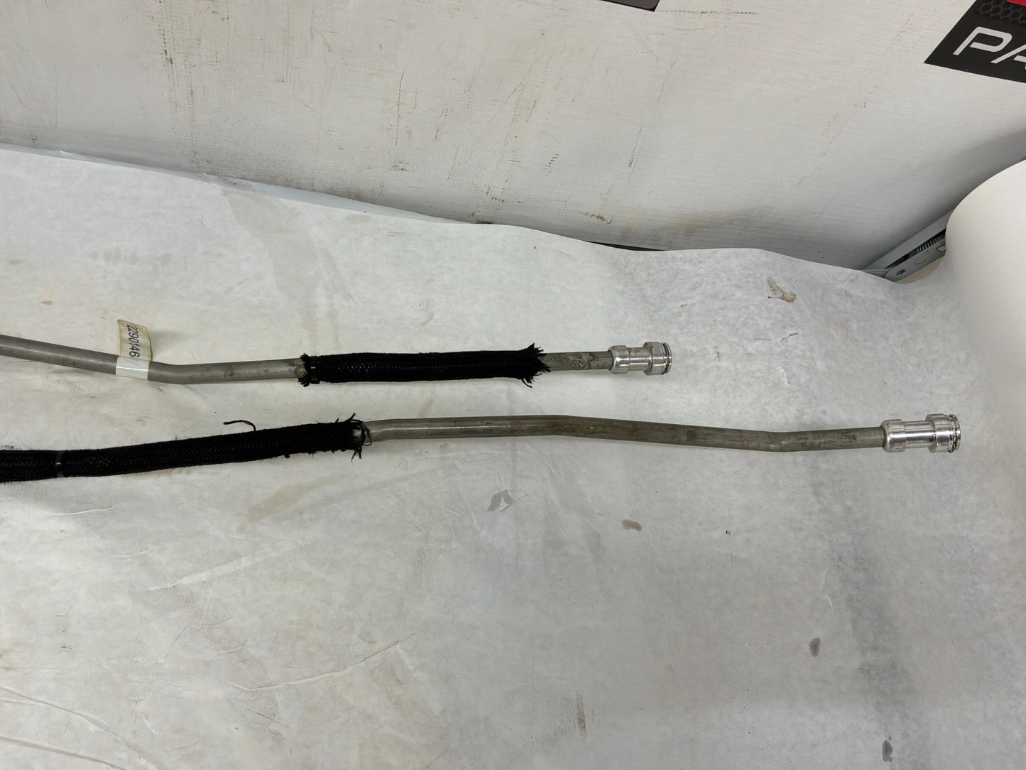 2013 Chevy Camaro ZL1 Rear End Rearend Differential Cooler Lines Hoses Tubes Pipes OEM