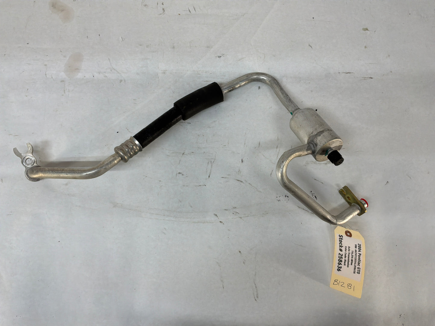 2004 Pontiac GTO AC A/C Air Conditioner Suction Line Hose Tube OEM