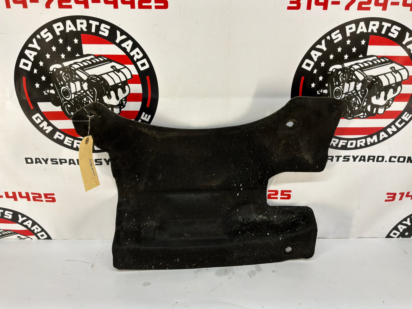 2015 Chevy Camaro SS 1LE Firewall Heat Shield Felt OEM