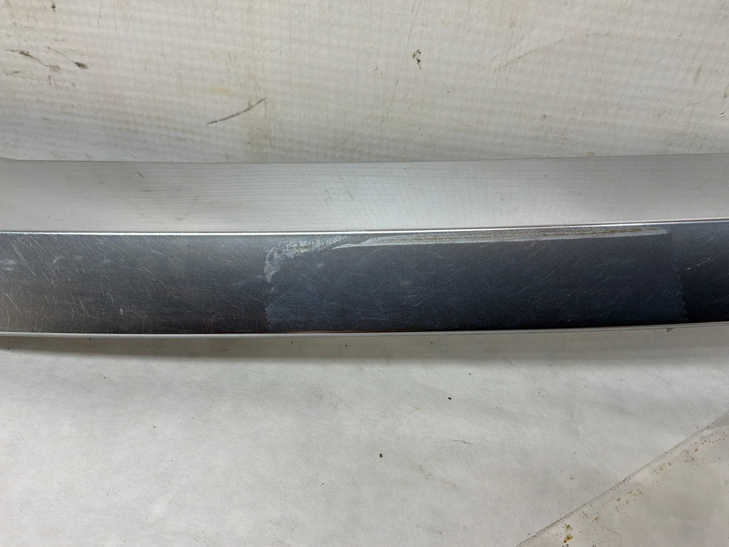 2016 Cadillac ATS-V Coupe Rear Bumper Fascia Center Upper Chrome Molding Trim OEM