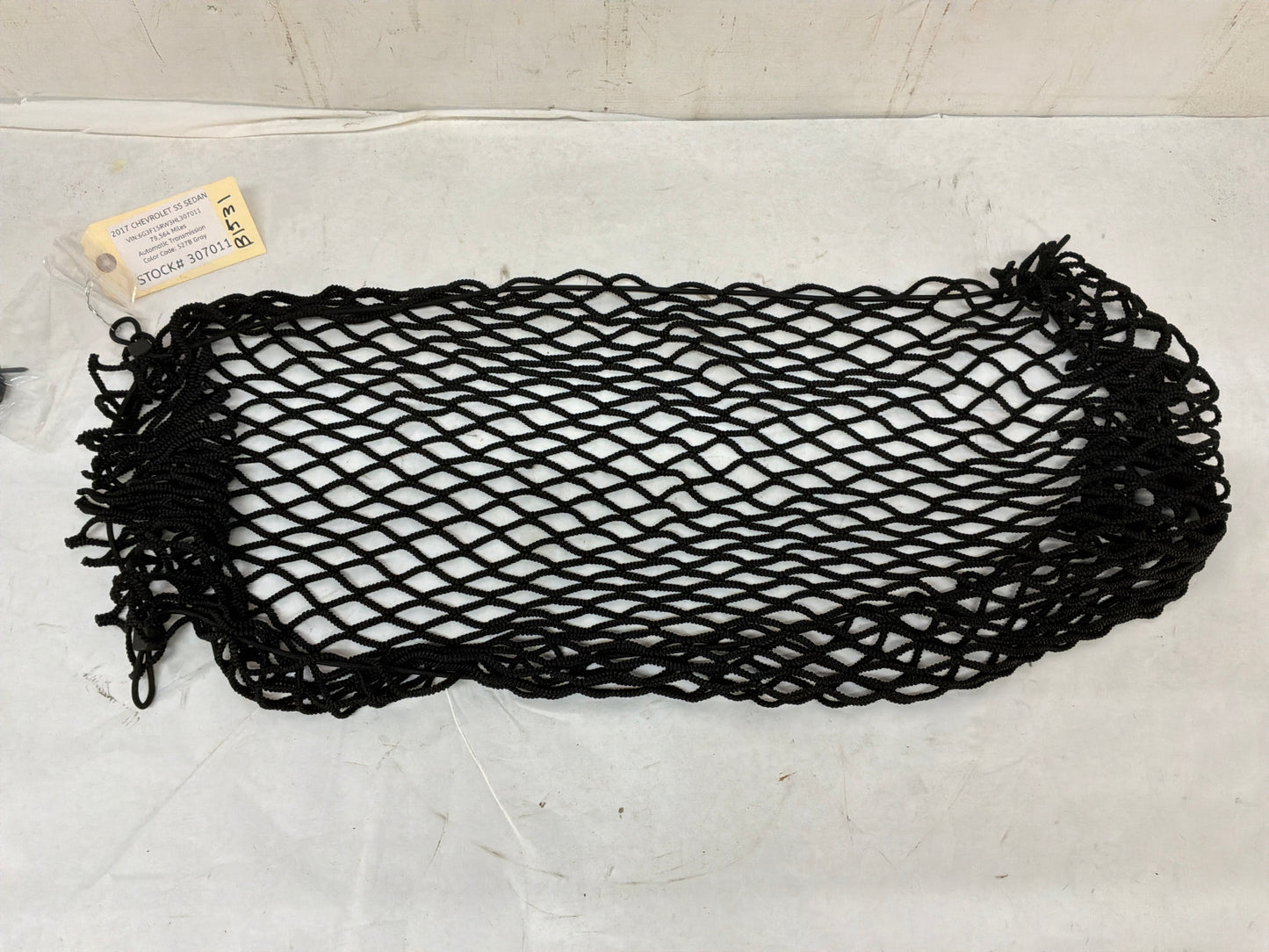2017 Chevy SS Sedan Trunk Storage Cargo Net OEM