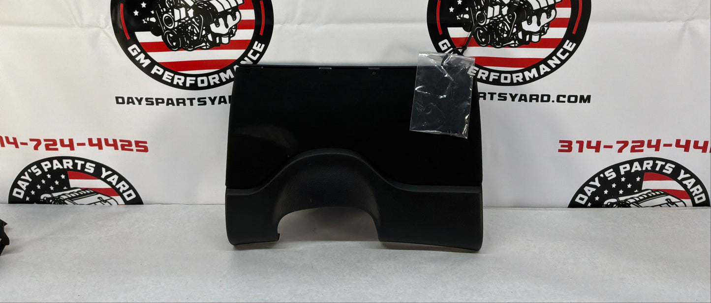 2006 Pontiac GTO Black Suede Lower Dash Knee Bolster Fuse Cover OEM